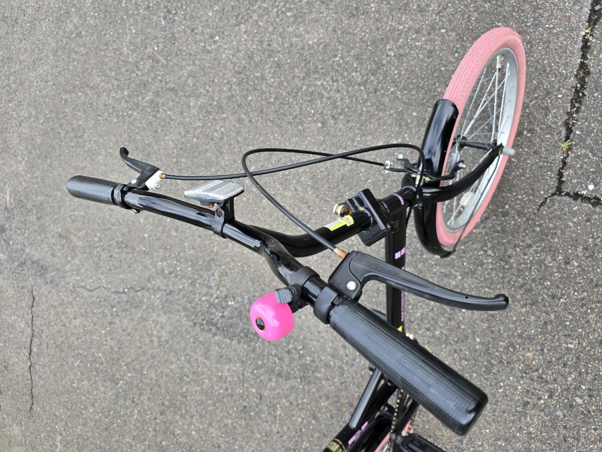 offroad collection 折りたたみ自転車 黒/ピンク BLACK/PINK 20インチ オフロードコレクション_画像4