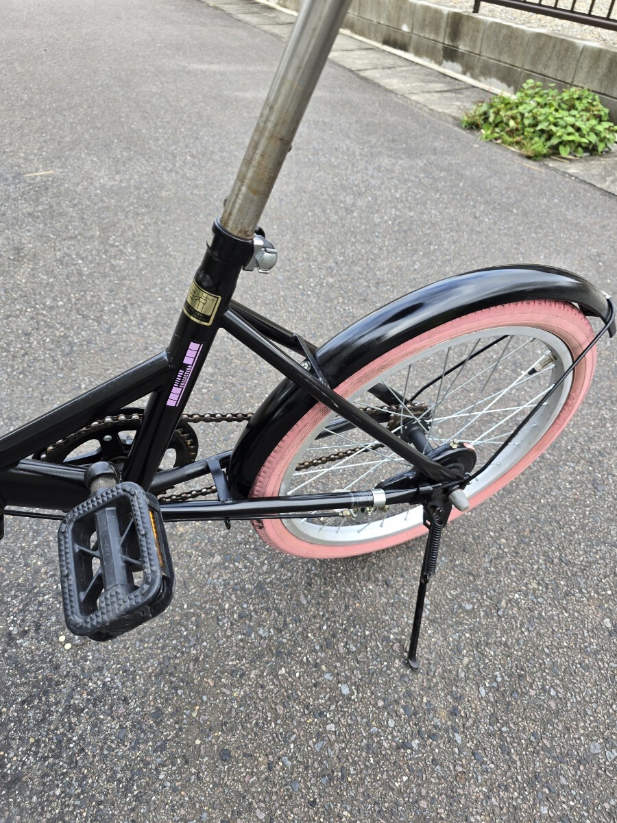 offroad collection 折りたたみ自転車 黒/ピンク BLACK/PINK 20インチ オフロードコレクション_画像8