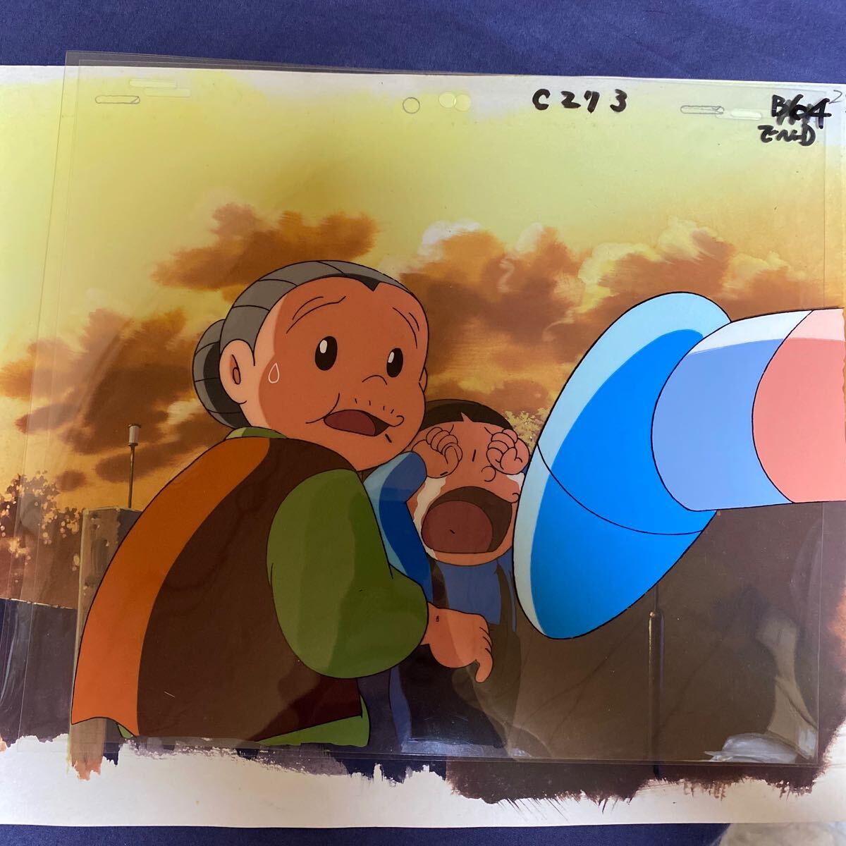ドラえもん 映画おばあちゃん思い出 セル画 藤子F不二雄 アニメ原画 大山のぶ代 ドラえもん 映画 おばあちゃんの思い出 セル画 藤子F不二雄