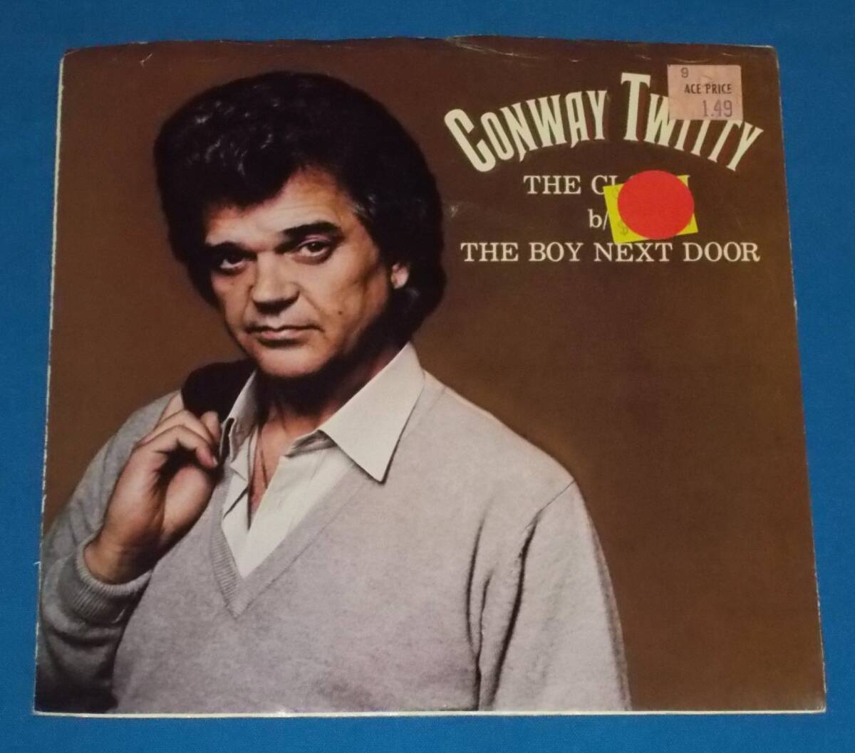 ☆7inch EP★US盤●CONWAY TWITTY/コンウェイ・トゥイッティ「The Clown」80sカントリー名曲!●_画像1