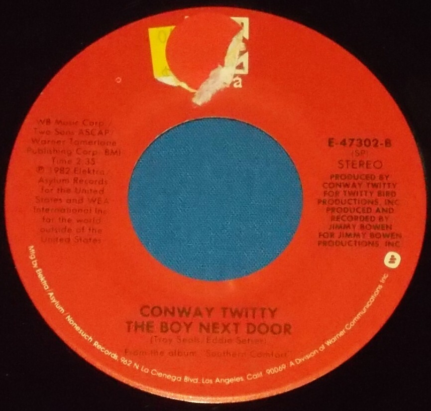☆7inch EP★US盤●CONWAY TWITTY/コンウェイ・トゥイッティ「The Clown」80sカントリー名曲!●_画像4