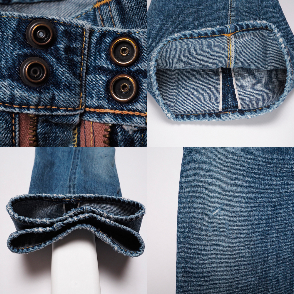 フルカウント 24SS ブッシュパンツ ダートフォード デニム FULL COUNT Limited Vintage Finished Denim BUSH PANTS Dartford 1246HW-24