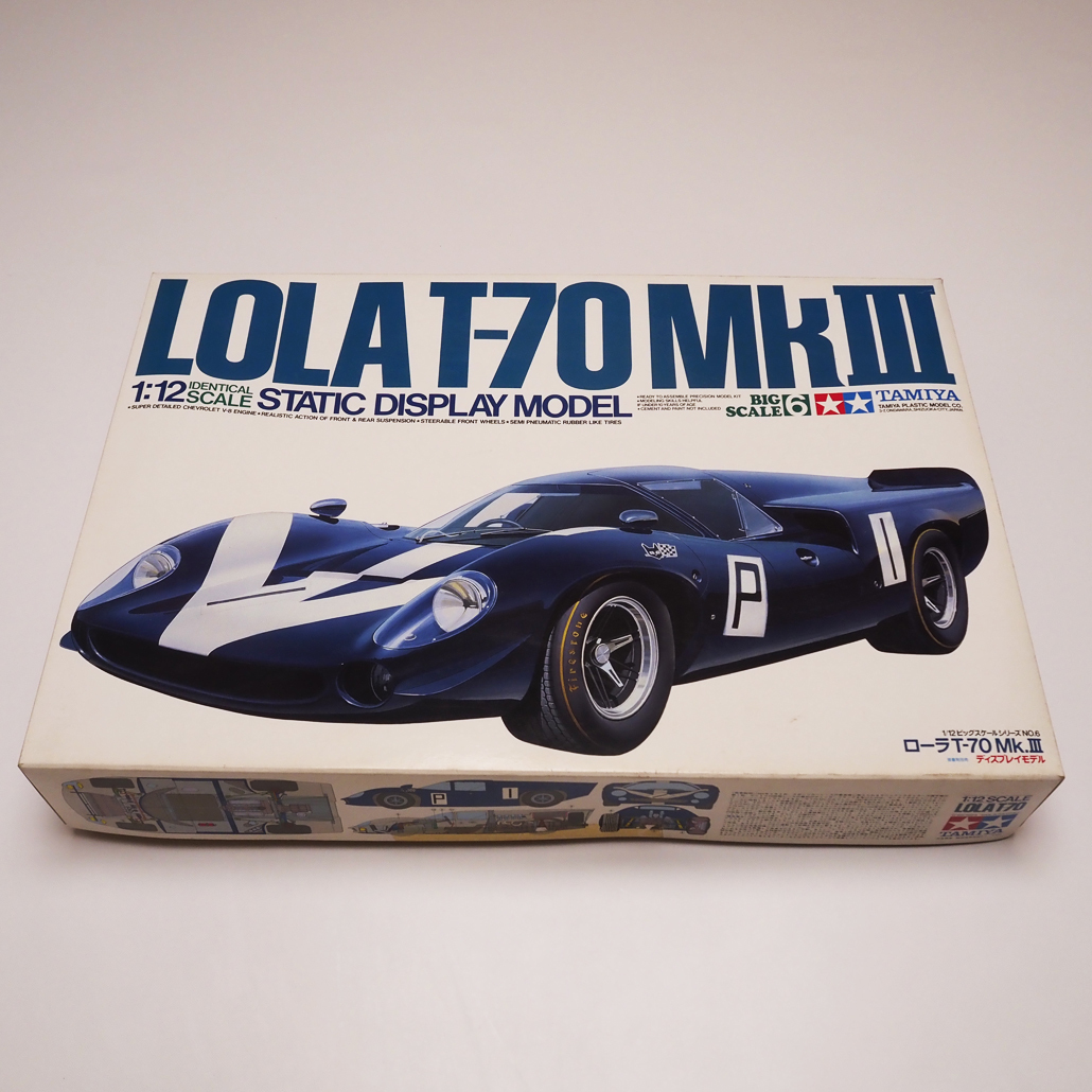 1円〜 未組立 TAMIYA タミヤ 1/12 LOLA ローラ T-70 MkⅢ マーク