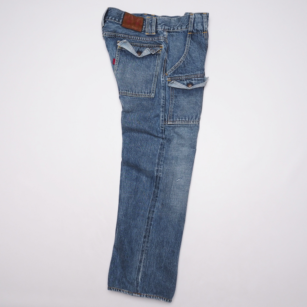 フルカウント 24SS ブッシュパンツ ダートフォード デニム FULL COUNT Limited Vintage Finished Denim BUSH PANTS Dartford 1246HW-24