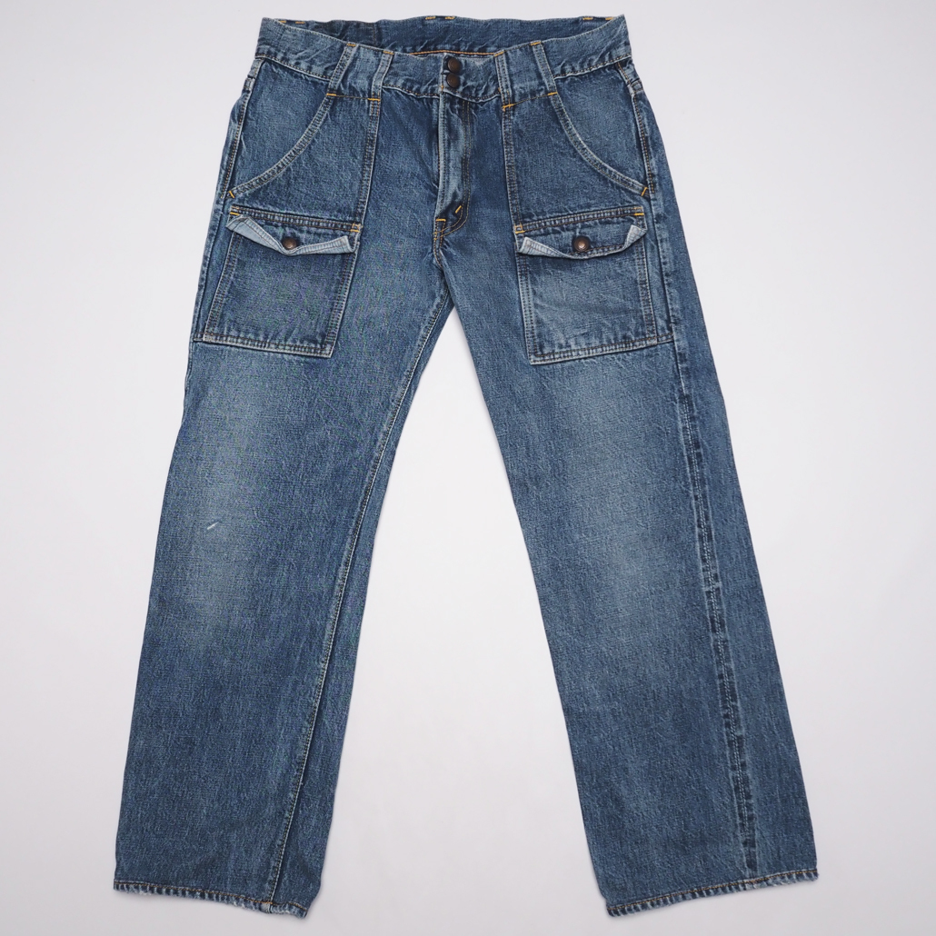 フルカウント 24SS ブッシュパンツ ダートフォード デニム FULL COUNT Limited Vintage Finished Denim BUSH PANTS Dartford 1246HW-24