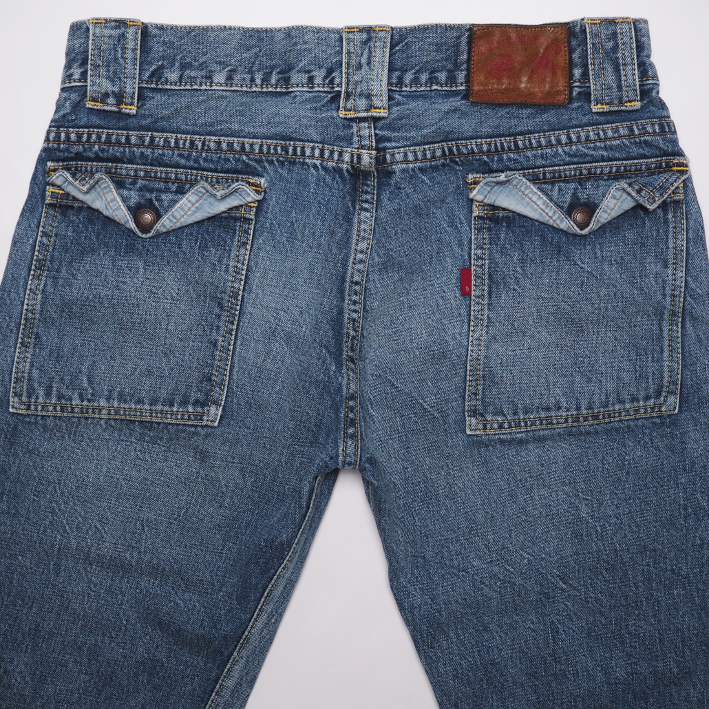 フルカウント 24SS ブッシュパンツ ダートフォード デニム FULL COUNT Limited Vintage Finished Denim BUSH PANTS Dartford 1246HW-24