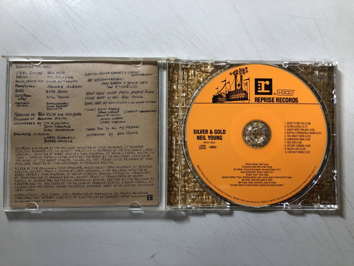 CD Neil Young Silver & Gold ニール・ヤング WPCR-10640(Neil CD Neil Young Silver & Gold ニール・ヤング WPCR-10640(Neil