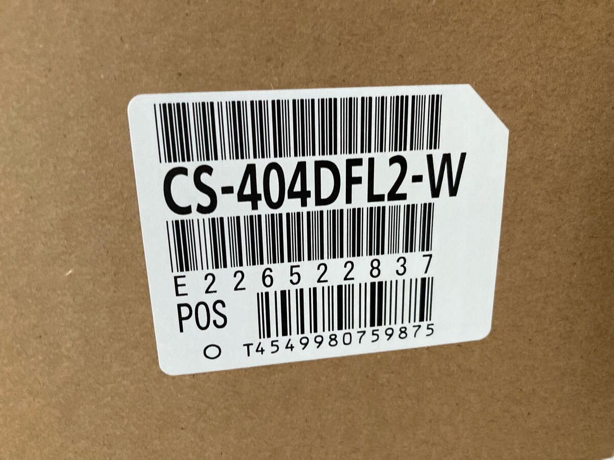 ☆　【新品未開封】 Panasonic パナソニック エアコン　CS-404DFL2-W 　おもに　14畳　その１　☆