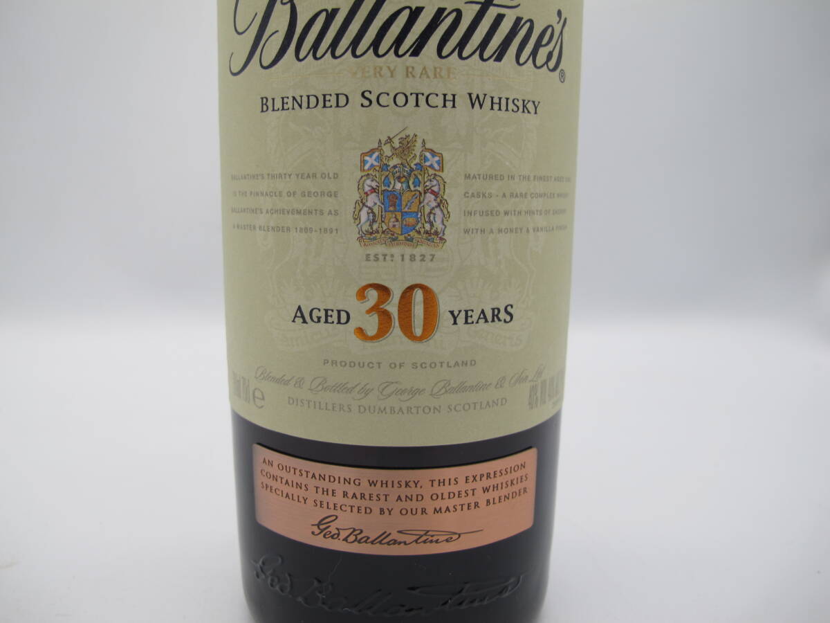 Ballantine's バランタイン 30年 スコッチウイスキー 箱付き Ballantine's バランタイン 30年 スコッチウイスキー 箱付き