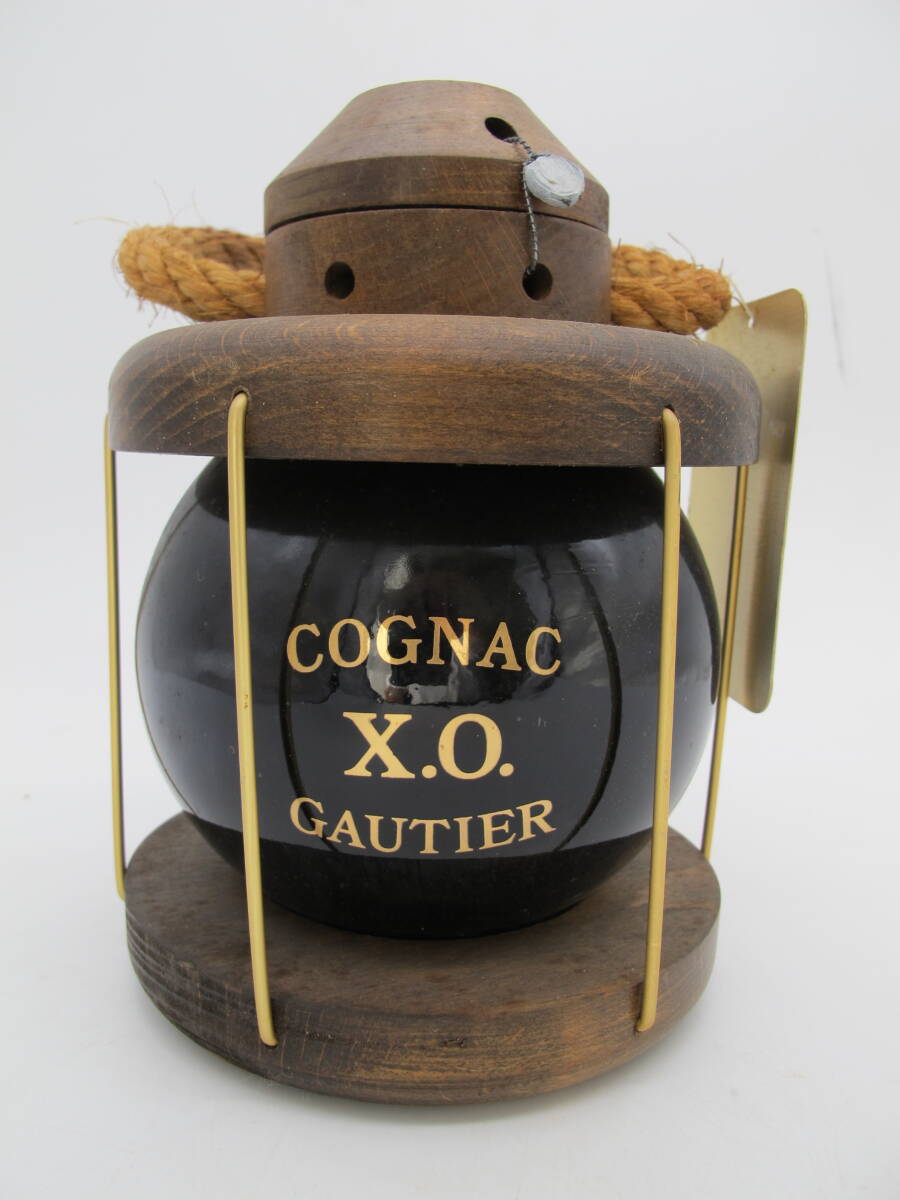 GAUTIER ゴーティエ COGNAC XO ランタン型 コニャック ブランデー 700ml?40％【未開栓品?古酒 】