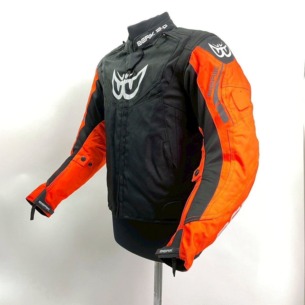 BERIK ベリック レディース ナイロンジャケット 73302LFR Sサイズ バイクウェア 【バイク用品】 \1～ 1円