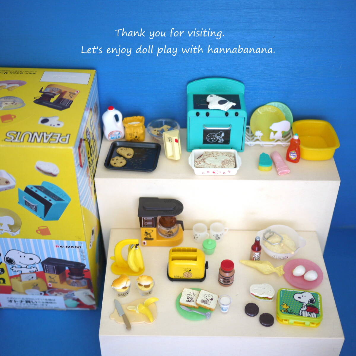 099* 2015年レア リーメント スヌーピー レトロキッチン 箱買い 大人買い 一部欠品あり ニアコンプリート＊1/10?1/6ドール