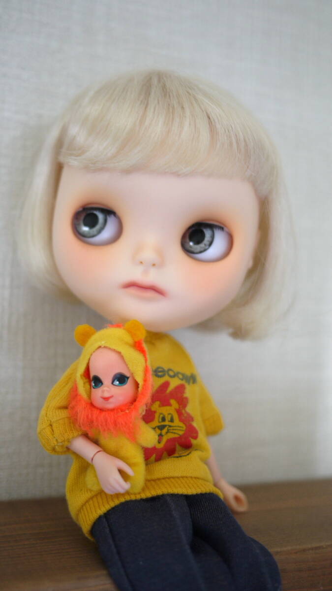 096* 希少ヴィンテージ マテル リッドルキッドル アニミッドル（ライオン?トラ?鹿?マウス）コンプリート＋ケース 1969-70