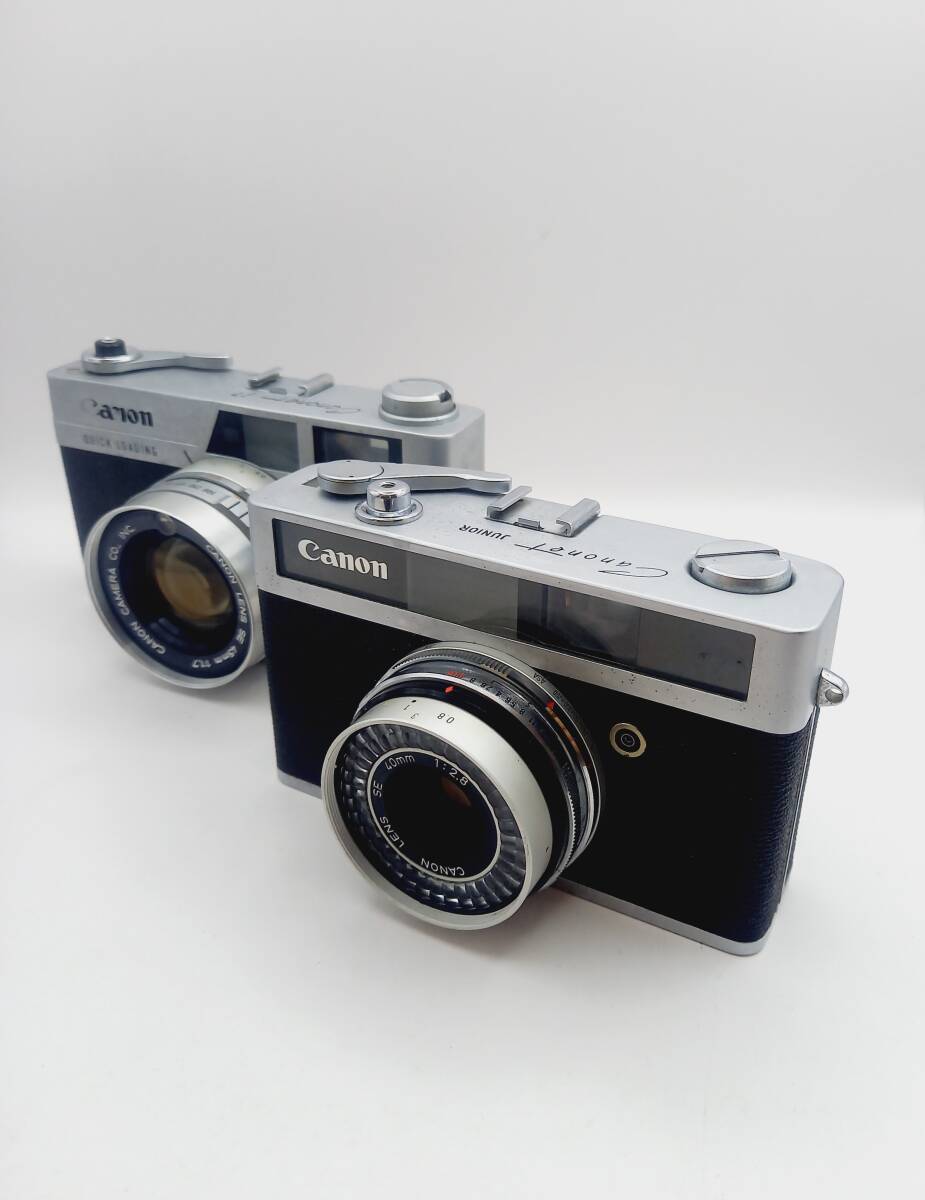 Canon キャノン フィルムカメラ Canonet 17 Canonet JUNIOR 2臺セット