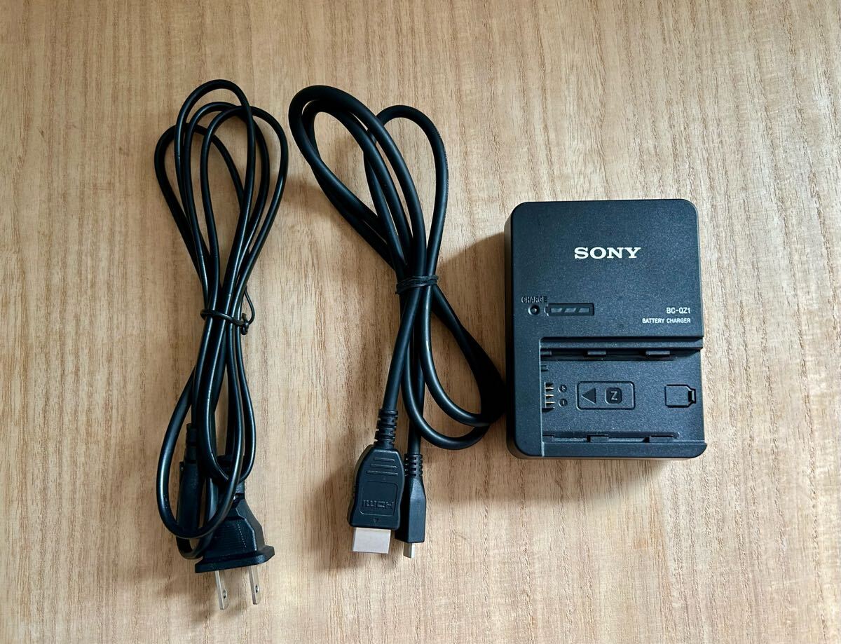 SONY BC-QZ1 NP-FZ100用 充電器 + HDMIケーブル