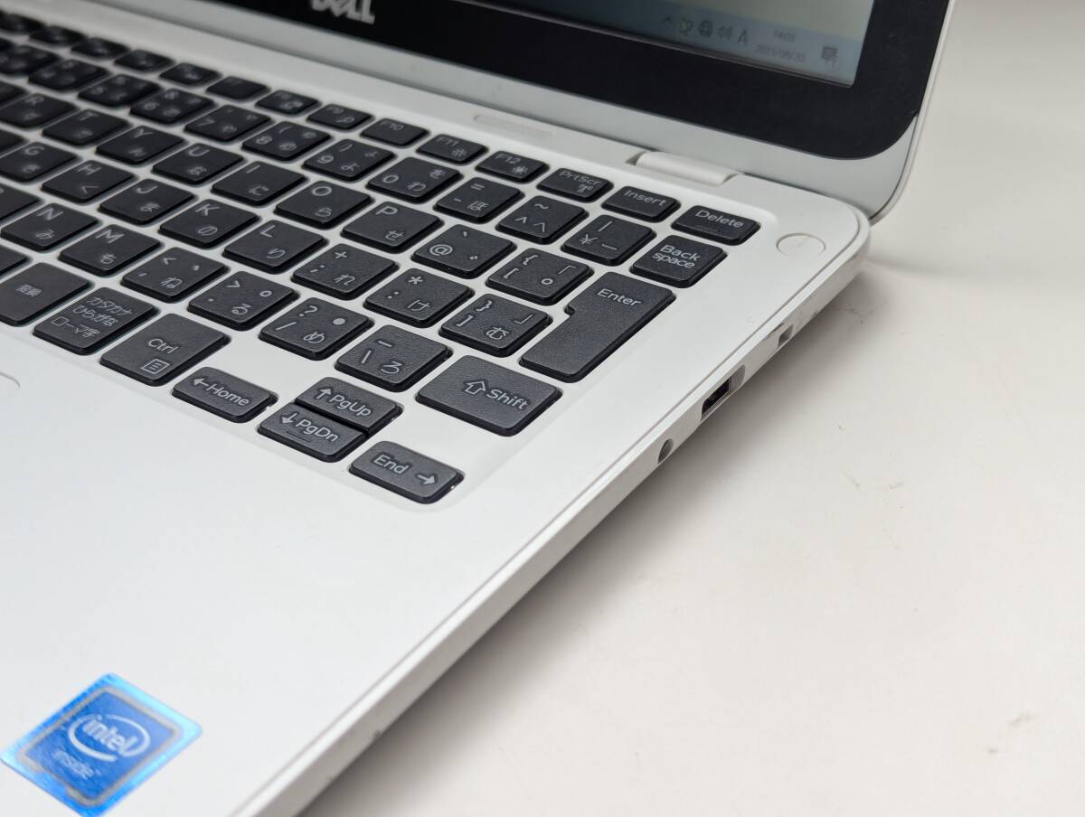 DELL P24T ノートパソコン 4GB/SSD32GB バッテリ駆動 (殘１時間表示) 　動作確認(rèn)OK　本體のみ　202505151612