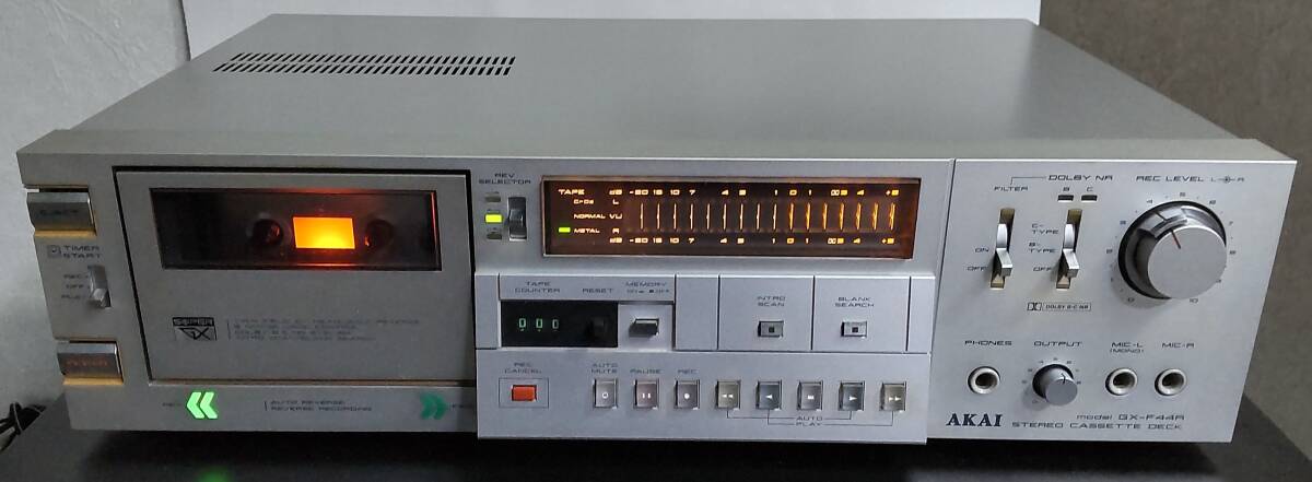 AKAI кассетная дека [GX-F44R] утиль 