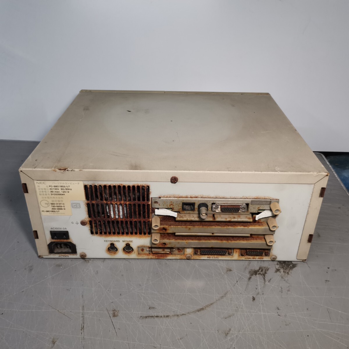  последний лот NEC PC-9801BS2/U7 старая модель PC Junk 