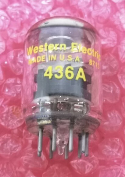 d1114595666 Western Electric 436A 真空管 2個セット ジャンク扱い 送料無料！！