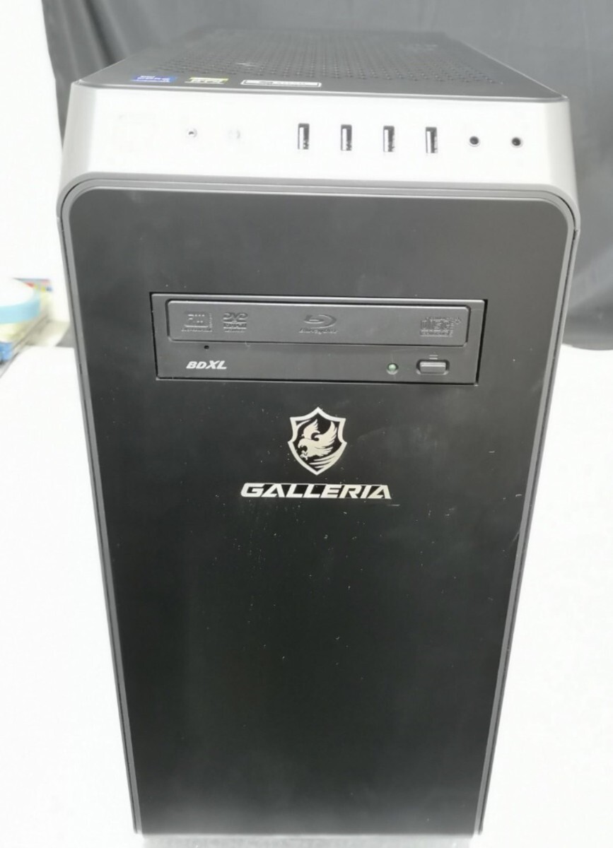 c1122724184 GALLERIA ゲーミングデスクトップPC 綺麗 中古1051