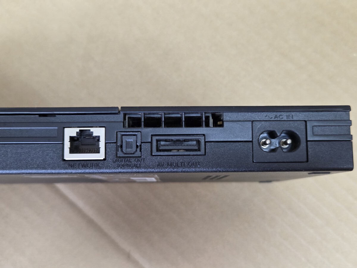 6-51】通電確認済み SONY PS2 SCPH-90000 ブラック ソフト 10本
