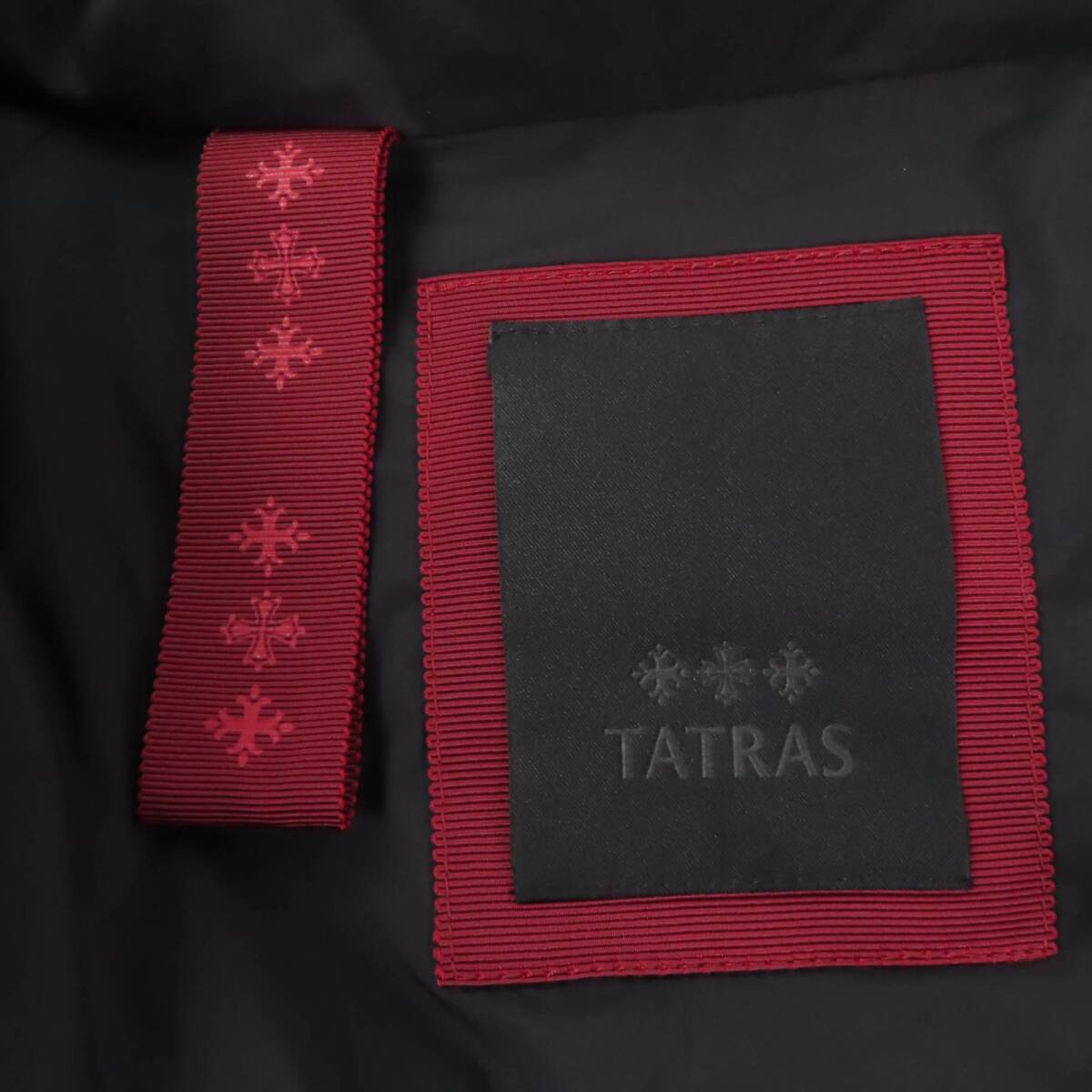 極美品☆TATRAS タトラス 20AW LTAT20A4186-D BALIVERNA バリヴェルナ ロング丈 ダウンコート ブラック 02 ハンガー付 正規(guī)品 レディース
