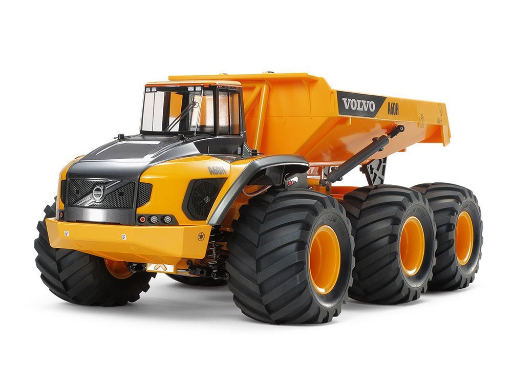 タミヤ 1/24RC ボルボ A60H ダンプトラック 6×6 (G6-01シャーシ) 品番58676