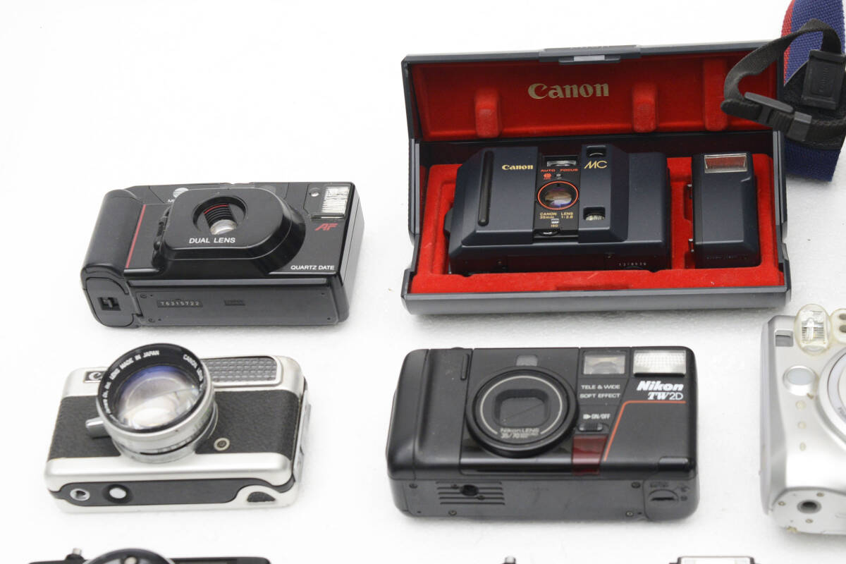 ★デジタルカメラ?フィルムカメラ★ CANON NIKON FUJIFILM OLYMPUS MINOLTA PENTAX KONICA YASHICA ★49個まとめ★ #C846A