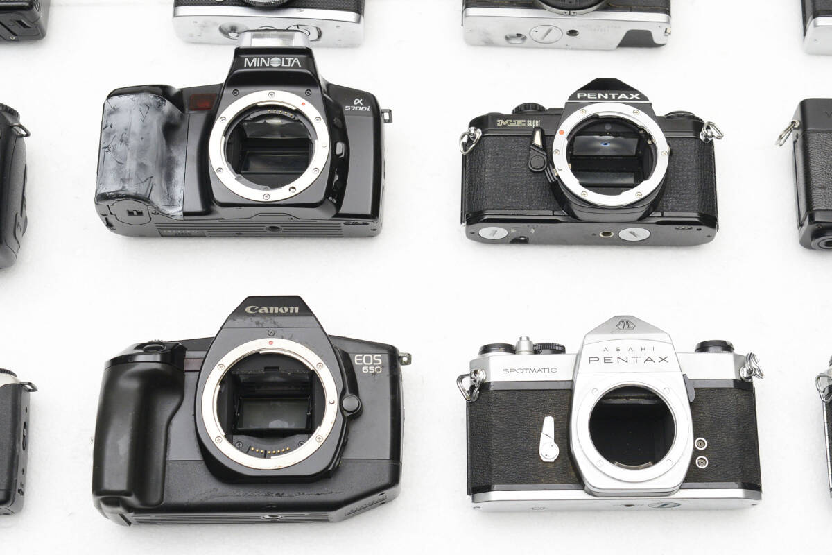 ★デジタルカメラ?フィルムカメラ★ CANON NIKON FUJIFILM OLYMPUS MINOLTA PENTAX KONICA YASHICA ★49個まとめ★ #C846A