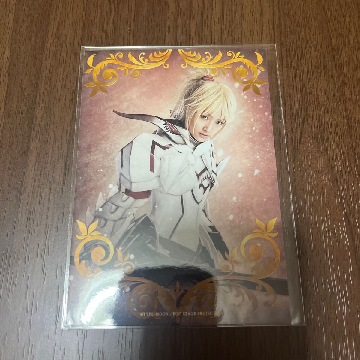 FGO fate grand order Fate モードレッド　舞臺　キャメロット　ブロマイド