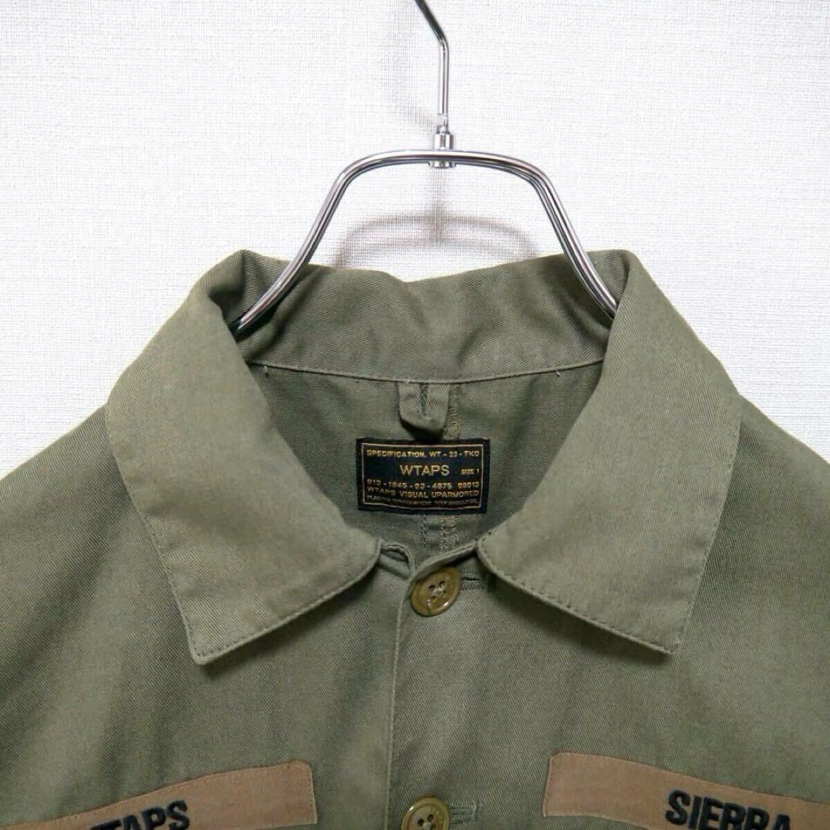 WTAPS Buds LS Shirt.copo.serge ミリタリー ダブルタップス