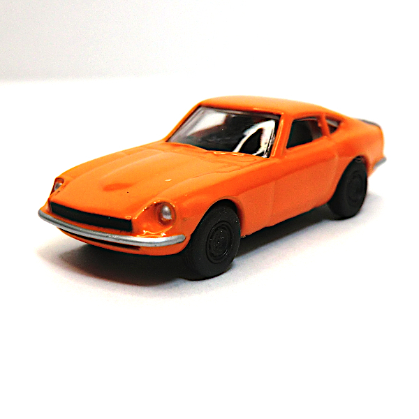 京商1/100 ニッサン フェアレディＺ ミニカーコレクション Z432(PS30)1969 オレンジ■日産/NISSAN/缶コーヒー/ミニカー/景品【當(dāng)時(shí)物】