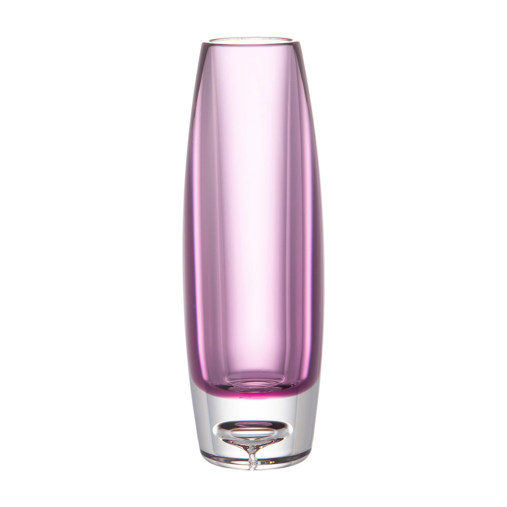 ☆ パープル 花瓶 おしゃれ 通販 割れない 一輪挿し プラスチック ガラス 風 花びん ポリカーボネート花器 フラワーベース シリンダー 玄_画像1