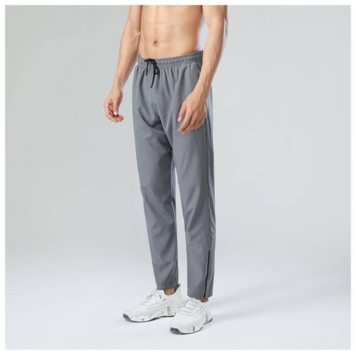 ☆ ブラック ☆ Mサイズ ☆ スポーツパンツ 裾ファスナー pk62301 スポーツパンツ ロングパンツ メンズ スポーツウェア ランニングウェア