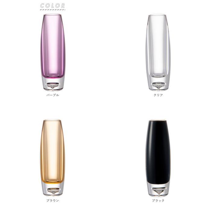 ☆ パープル 花瓶 おしゃれ 通販 割れない 一輪挿し プラスチック ガラス 風 花びん ポリカーボネート花器 フラワーベース シリンダー 玄_画像10