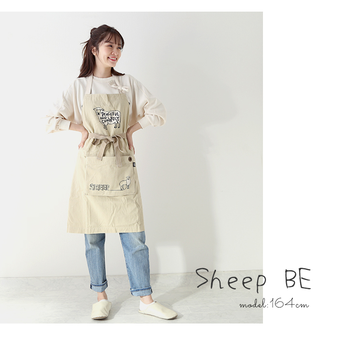 ☆ ミルク&アンパンBL ☆ アンドパッカブル andpackable エプロン エプロン おしゃれ 男女兼用 アンドパッカブル AND PACKABLE_画像4