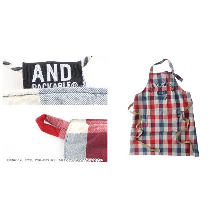 ☆ ミルク&アンパンBL ☆ アンドパッカブル andpackable エプロン エプロン おしゃれ 男女兼用 アンドパッカブル AND PACKABLE_画像8