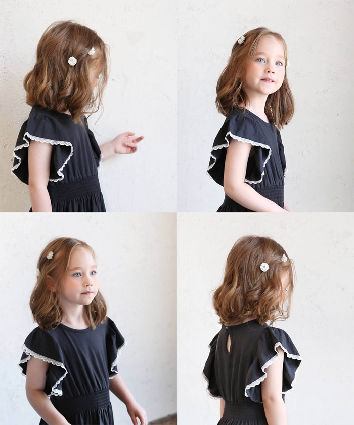 ☆ ベビーピンク ☆ フリー ☆ マーガレットミニクリップ2個セット ヘアクリップ キッズ 2個セット ヘア クリップ 68012302_画像6