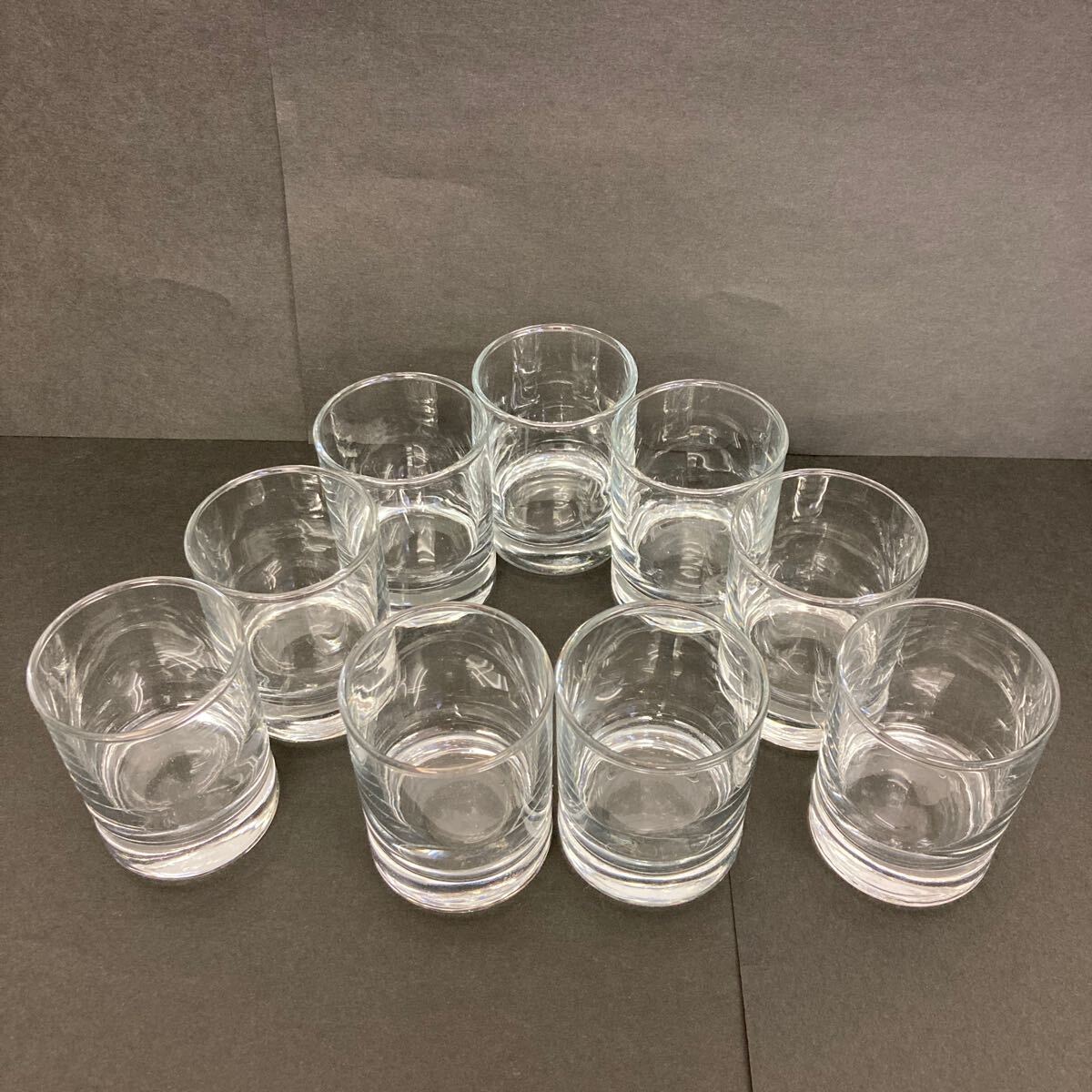 ショットグラス 9点 セット グラス 食器 ガラス 中古品_画像1