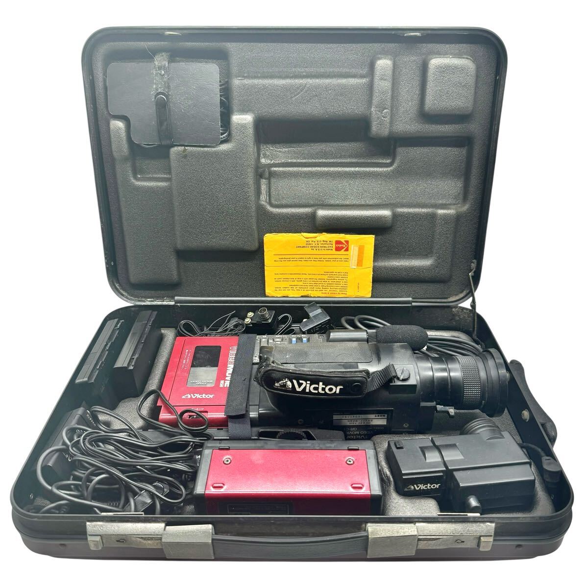 【レア品】Victor Video Movie ビクター ビデオムービー ビデオカメラ GR-C1 VHS C レンズ TV ZOOM LENS バック?トゥ?ザ?フューチャー