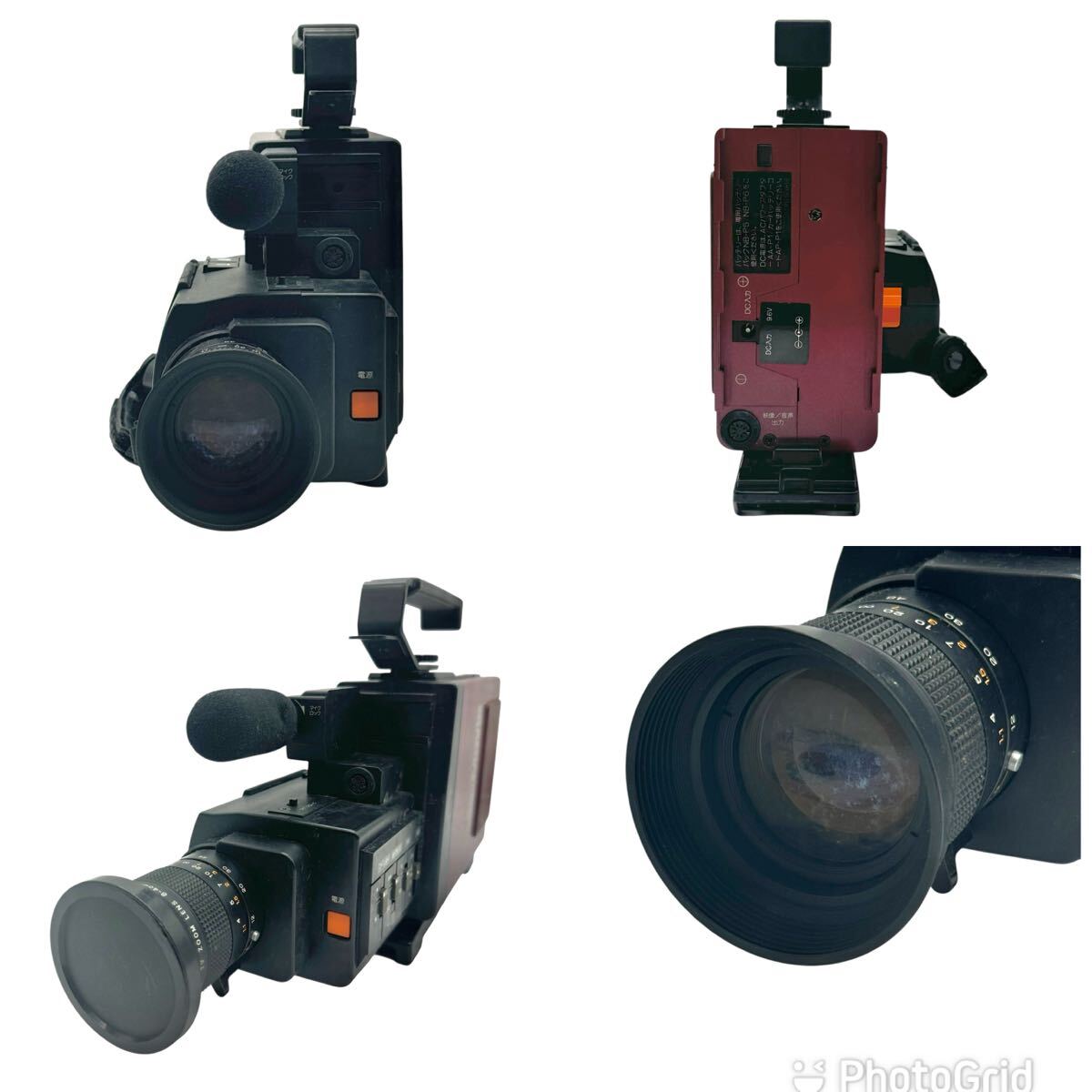 【レア品】Victor Video Movie ビクター ビデオムービー ビデオカメラ GR-C1 VHS C レンズ TV ZOOM LENS バック?トゥ?ザ?フューチャー