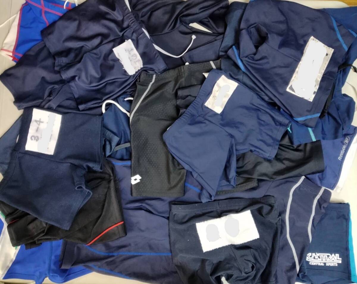 【R869】男子競泳水著　スイムウェア　まとめて20點