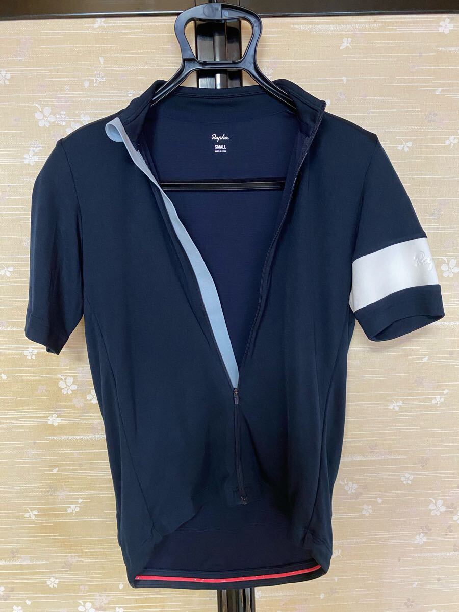 ラファ サイクルジャージ Rapha CLASSIC JERSEY 紺 S