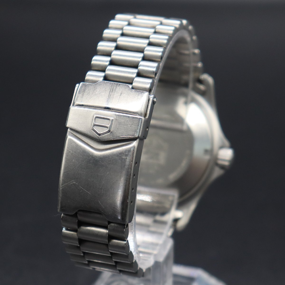 TAG HEUER タグホイヤー 2000シリーズ 200M 669.706T 自動巻き デイト 白文字盤 シルバーカラー スイス コマ/冊子/箱 純正ブレス メンズ