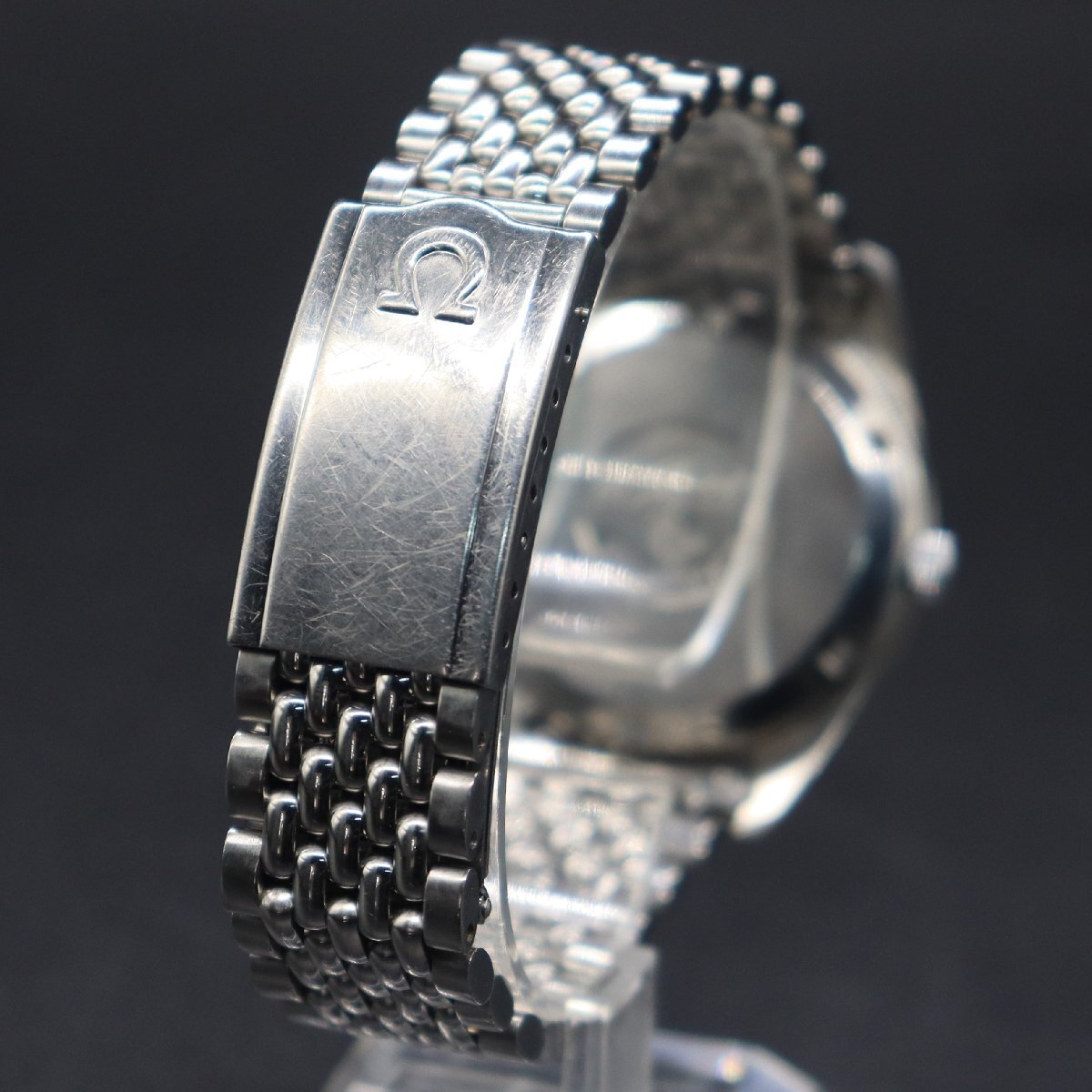 OH済 OMEGA Seamaster オメガ シーマスター クロノメーター 168.0061/166.0172 Cal.1011 自動(dòng)巻 1972年 デイト スイス制 純正ブレス メンズ