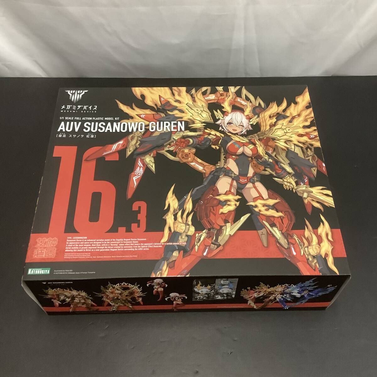 42 中古品 未開封品 未組立 メガミデバイス 1/1 皇巫 スサノヲ
