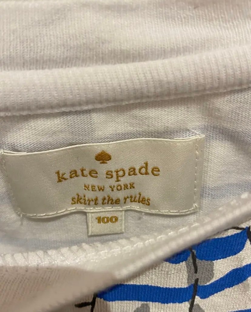 kate spade new york ケイトスペードニューヨーク キッズ Tシャツ 古著　1032