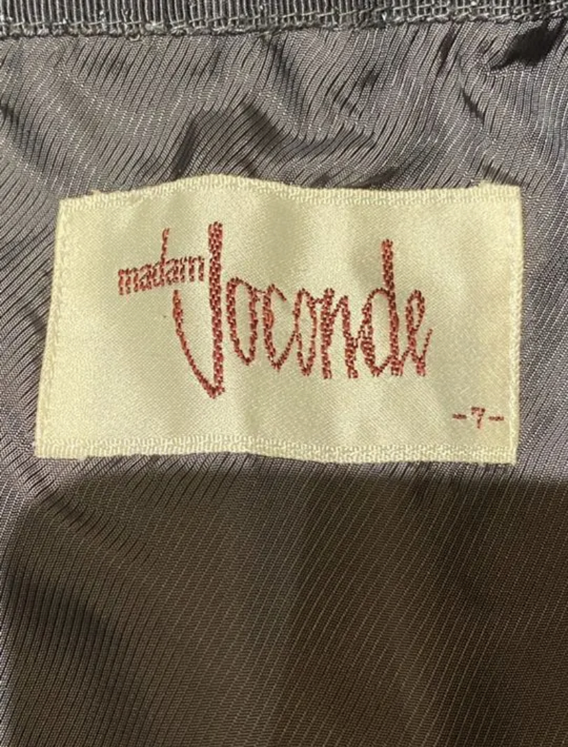 406 madaml joconde フレアスカート 古著