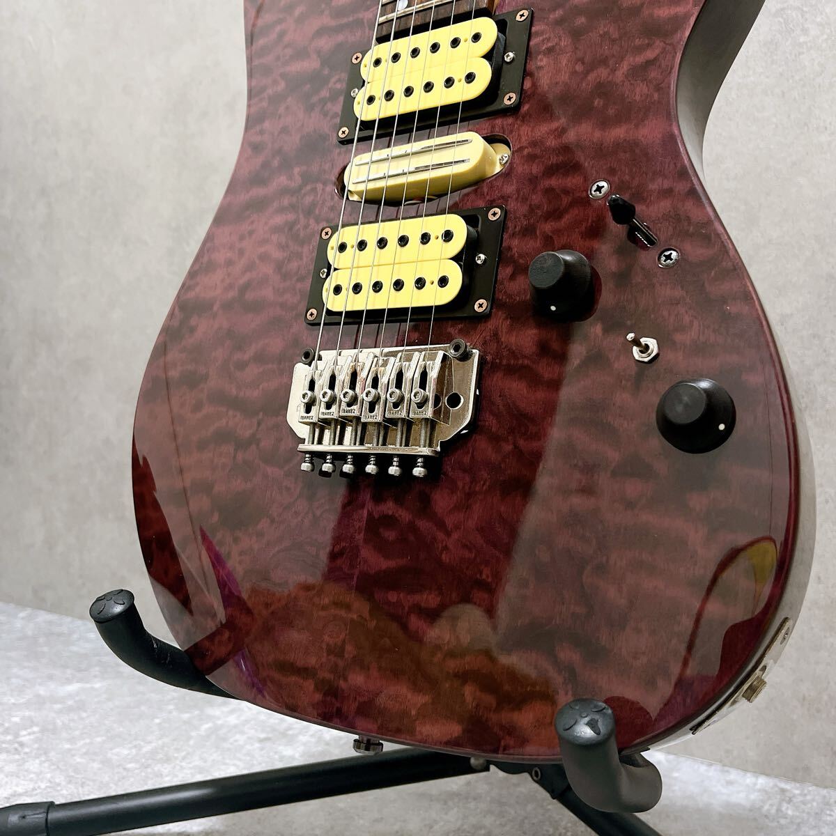 アイバニーズ RG270SE キルトメイプルトップ エレキギター ストラト 紫 Ibanez アイバニーズ RG270SE キルトメイプルトップ エレキ