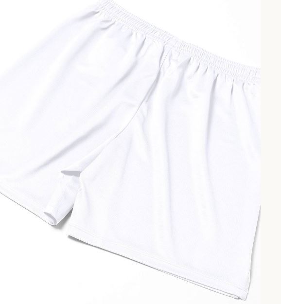 【KCM】Z-puma-711-140★展示品★【プーマ】ジュニア LIGA ゲーム パンツ コア　サッカー プラクティスパンツ　729972-04　ホワイト　140_画像2